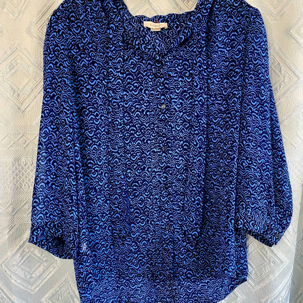Loft bow Blouse